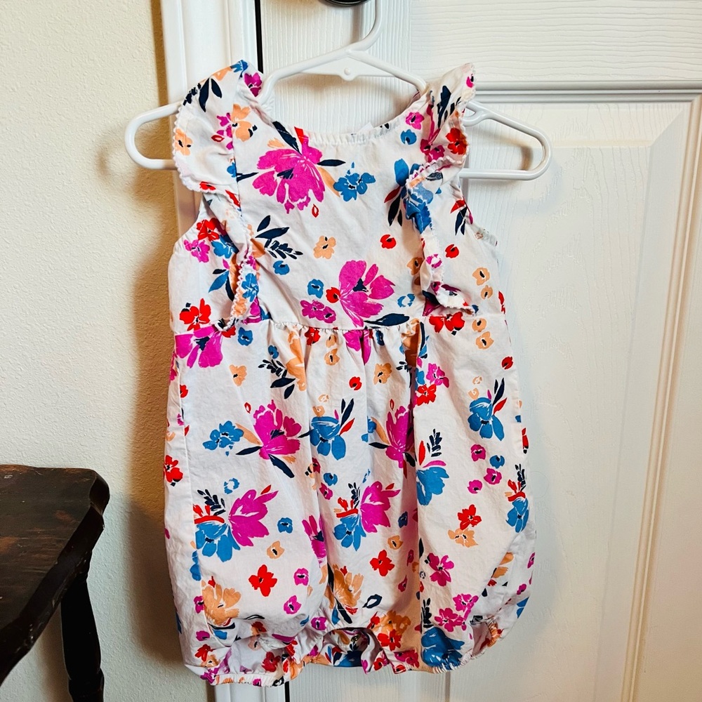 Baby Gap Floral Romper